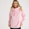 Sale Ladies Cowl Neck Fleece Women Hoodies & Sweatshirts