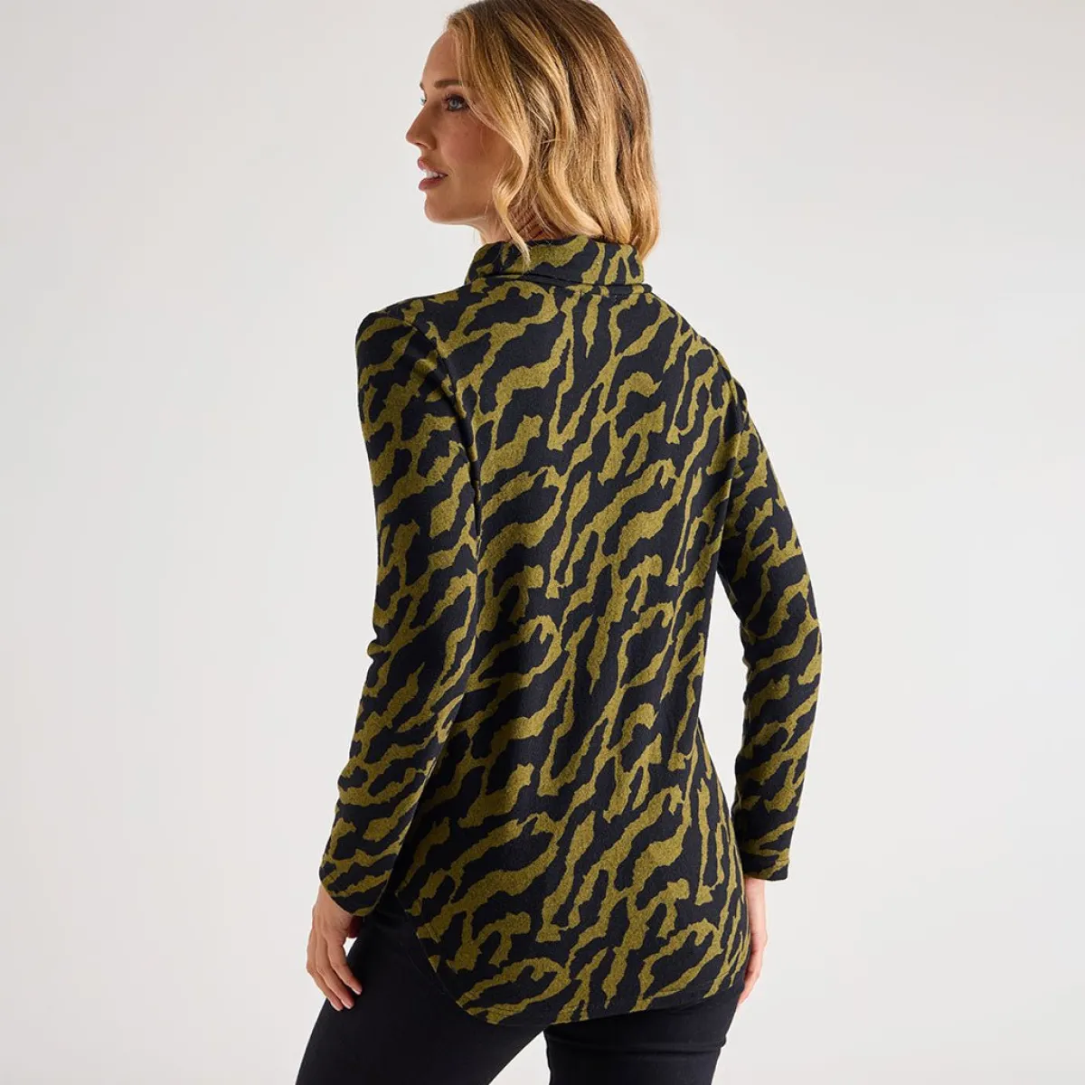 Online Ladies Cowl Neck Scoop Top Women Tops