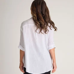 Clearance Ladies Crinkle Blouse Women Shirts & Blouses