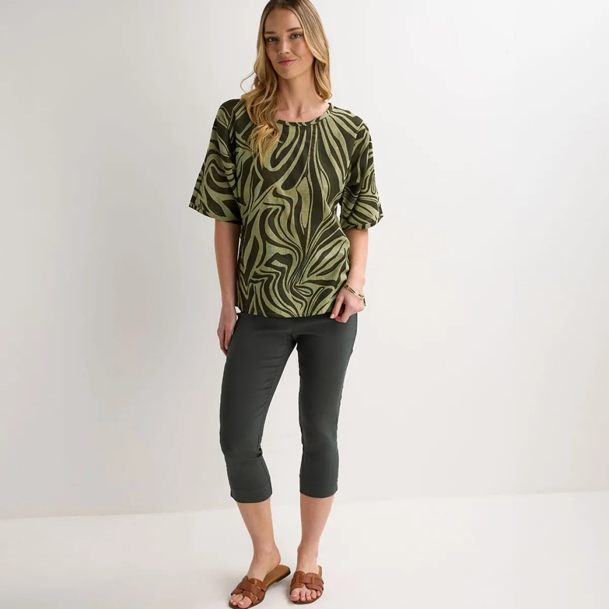 Hot Ladies Dark Bengaline Trousers Women Trousers | Bengaline
