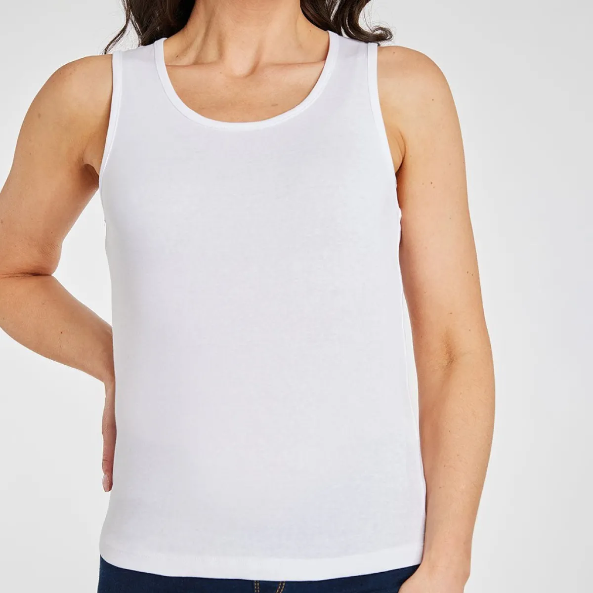 Sale Ladies Essential Crew Vest Women Basics | Vests