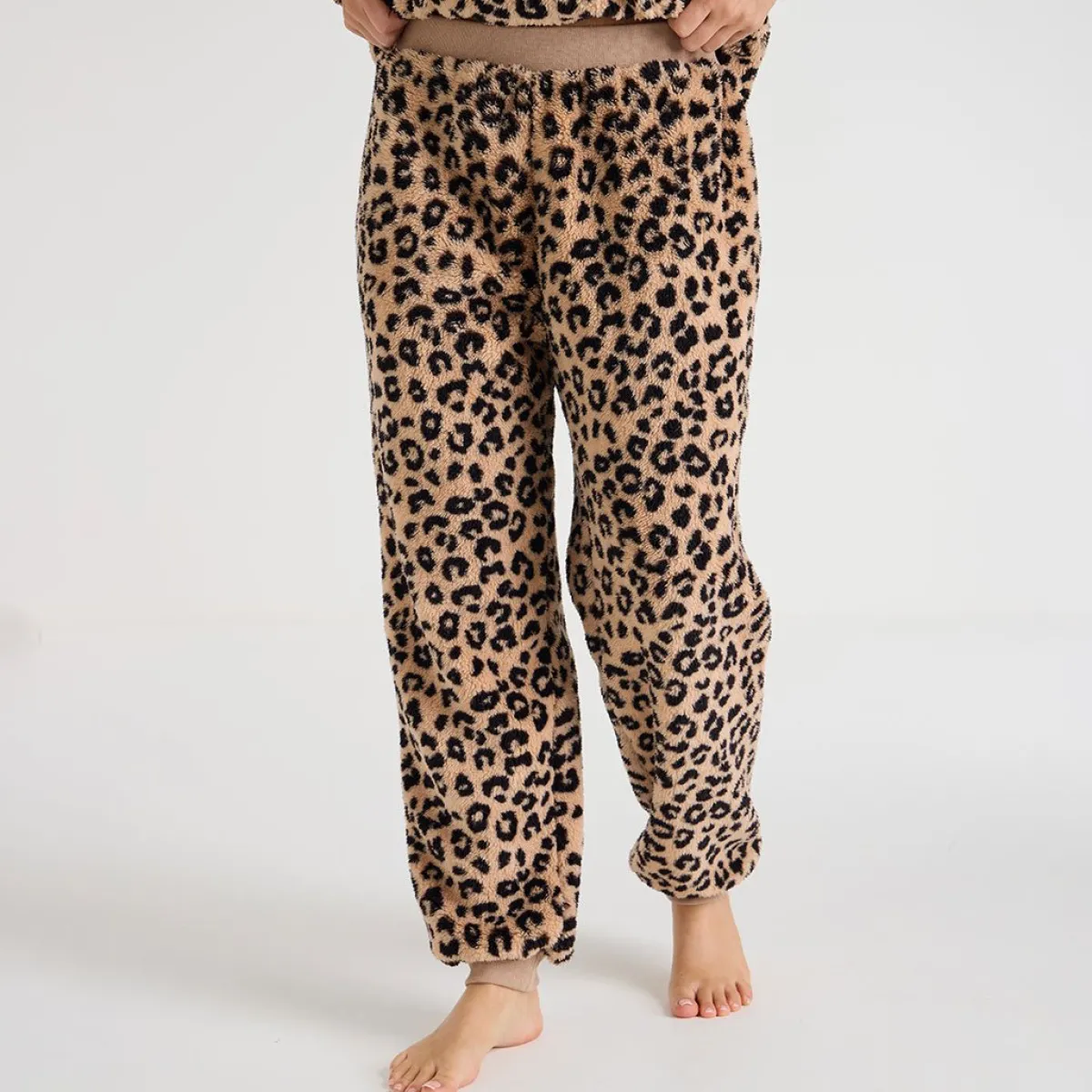 Sale Ladies Fleece Loungewear Pants Women Joggers & Leggings