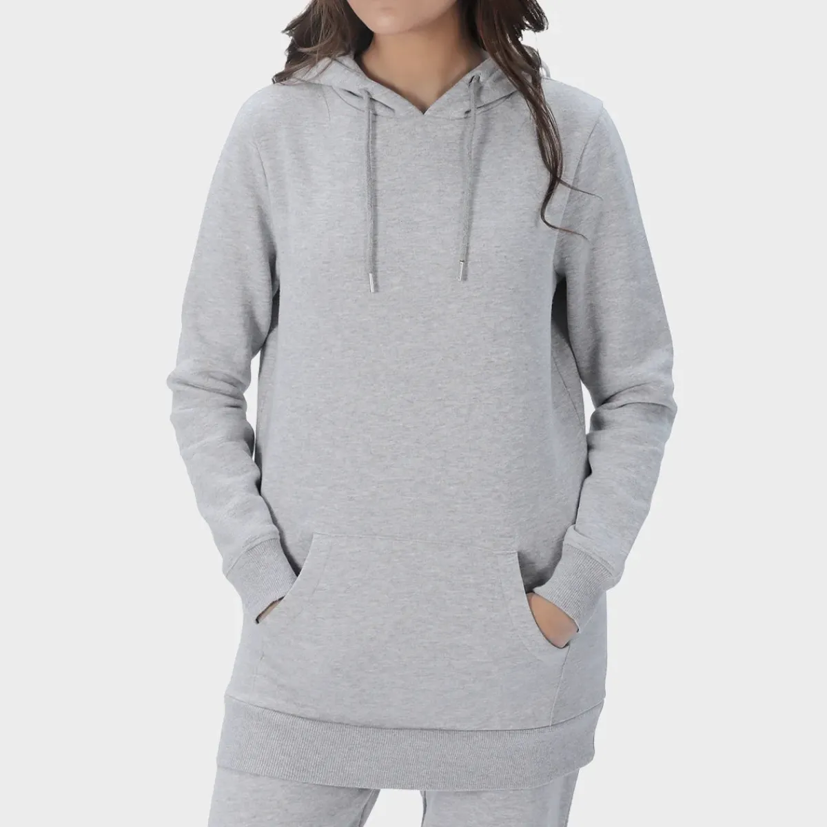 Outlet Ladies Grey Hoodie Women Hoodies & Sweatshirts