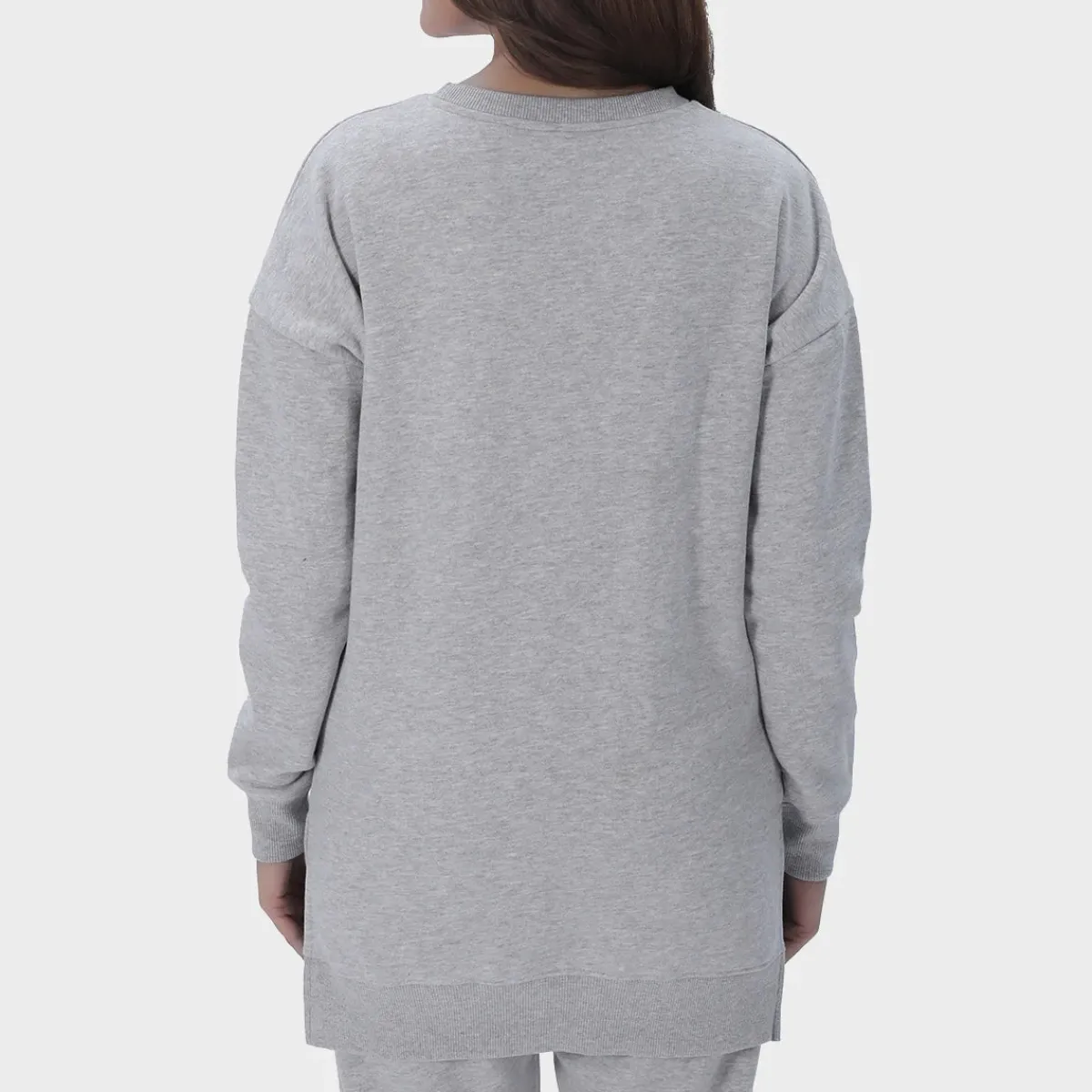 New Ladies Grey Sweatshirt Women Hoodies & Sweatshirts
