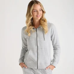 Online Ladies Zip Thru Hoodie Women Hoodies & Sweatshirts