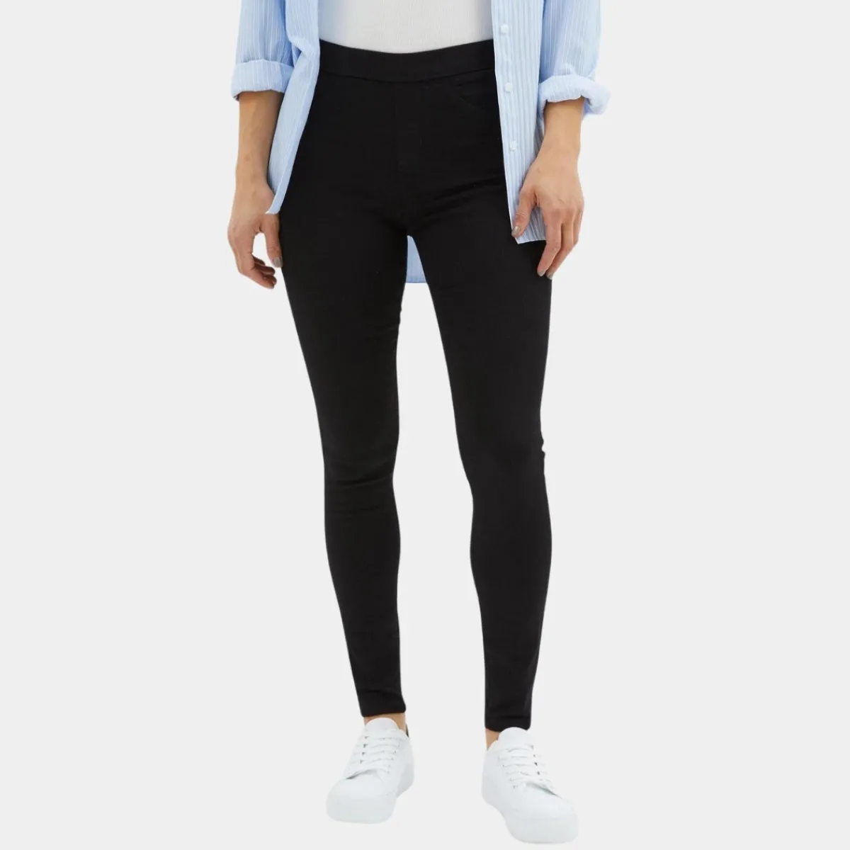Discount Ladies High Waisted Jeggings Women Jeans