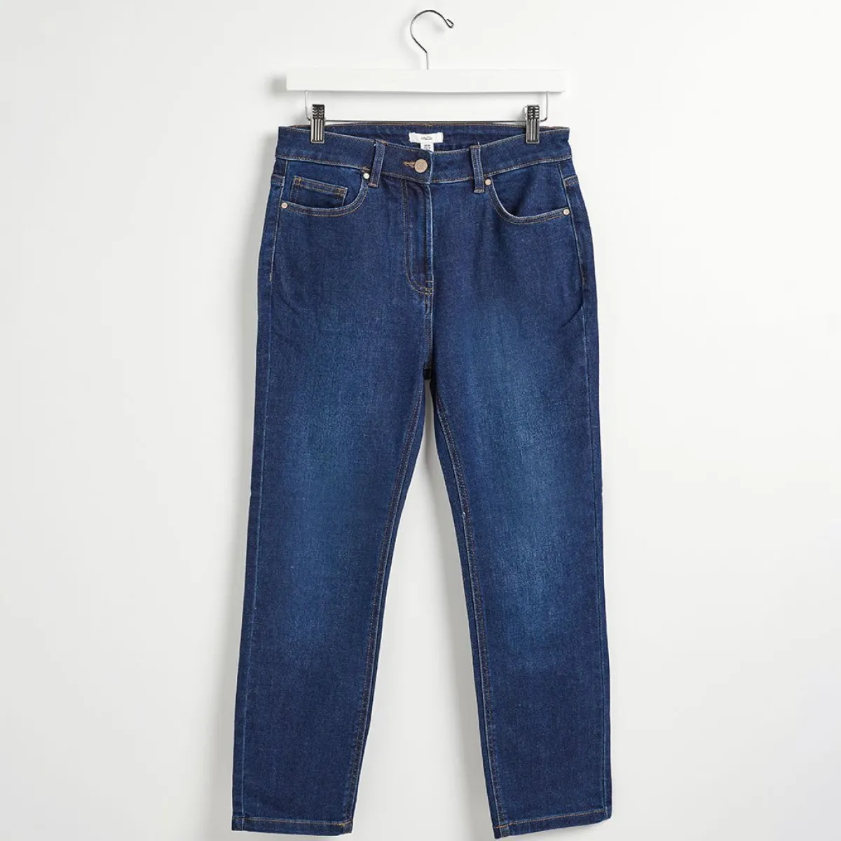 Sale Ladies Indigo Slim Crop Jean Women Jeans