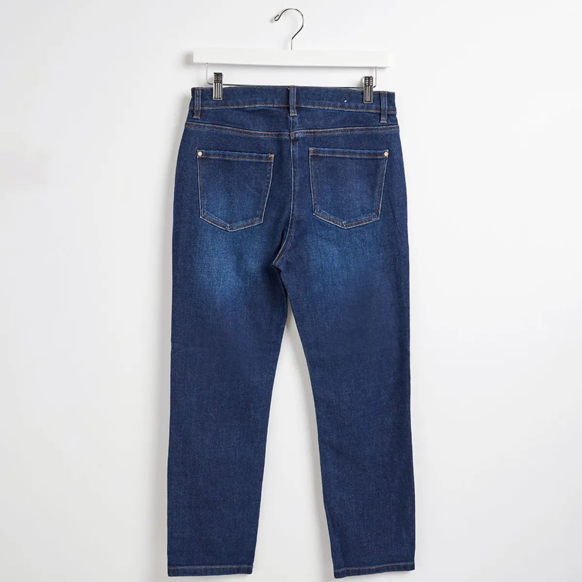 Sale Ladies Indigo Slim Crop Jean Women Jeans