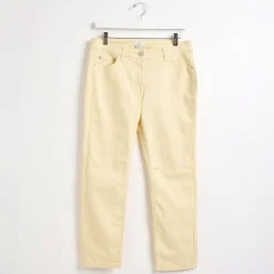 Sale Ladies Lemon Colour Crop Jean Women Jeans