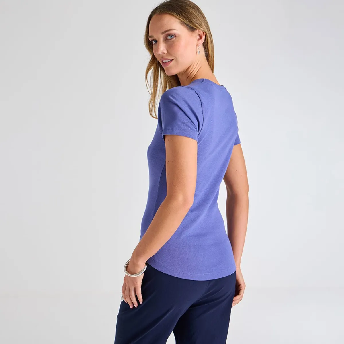 Outlet Ladies Marlin Crew Neck T-Shirt Women Basics | T-Shirts