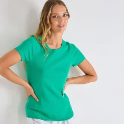 Discount Ladies Mint Crew Neck T-Shirt Women Basics | T-Shirts