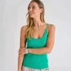 Best Ladies Mint Strappy Vest Women Basics | Vests