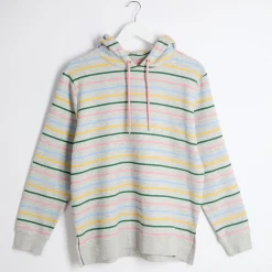Online Ladies Multi Striped Hoody Women Hoodies & Sweatshirts