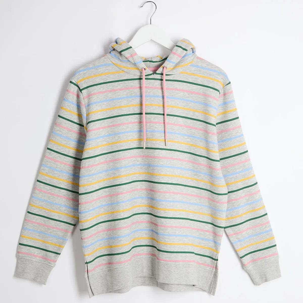 Online Ladies Multi Striped Hoody Women Hoodies & Sweatshirts