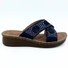 New Ladies Diamonte Mule Women Footwear
