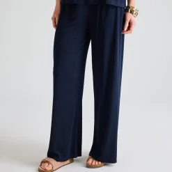 Discount Ladies Plisse Ribbed Trouser Women Plissé | Plissé