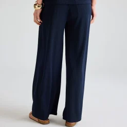 Discount Ladies Plisse Ribbed Trouser Women Plissé | Plissé