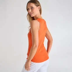 Hot Ladies ade Crew Neck Vest Women Basics | Vests