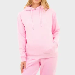 Clearance Ladies Pink Hoodie Women Hoodies & Sweatshirts