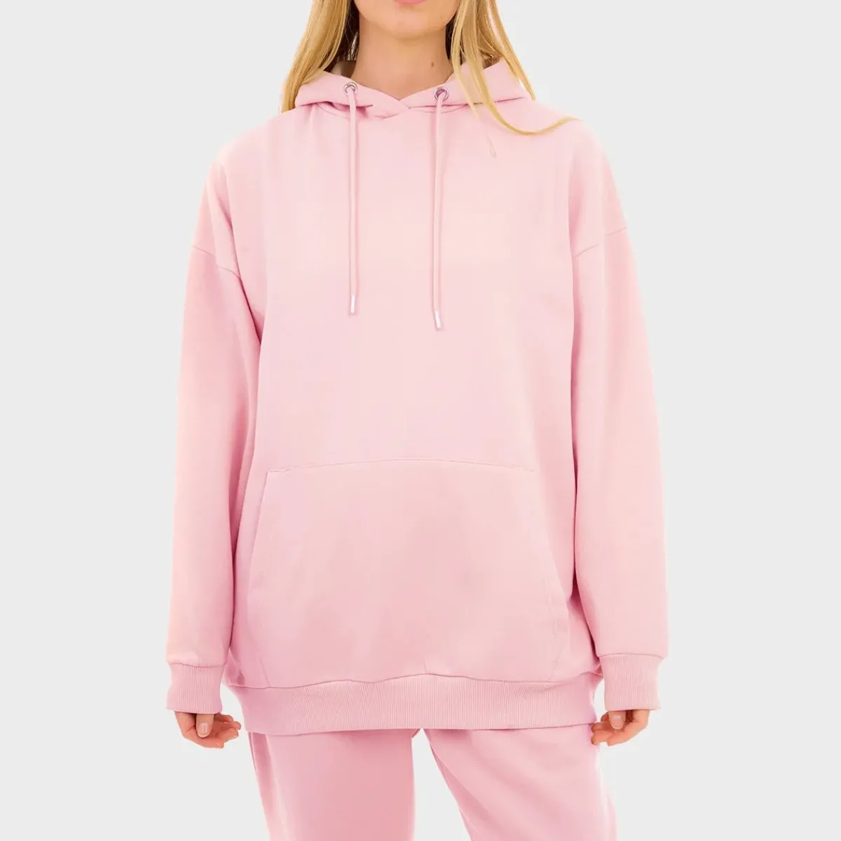 Best Ladies Pink Oversized Hoodie Women Hoodies & Sweatshirts