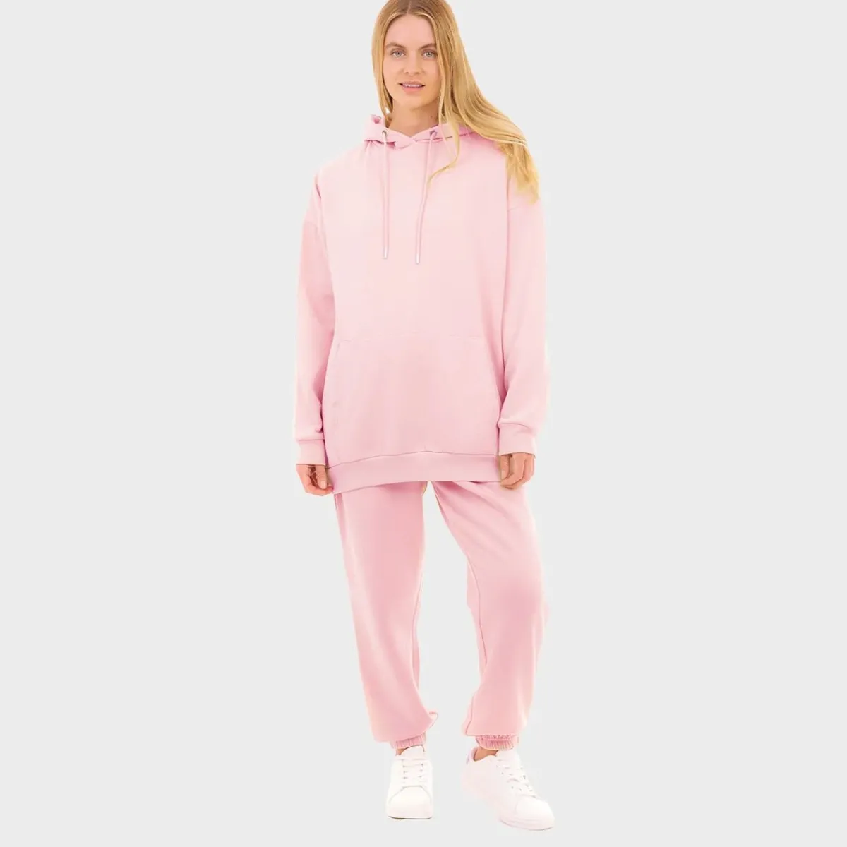 Best Ladies Pink Oversized Hoodie Women Hoodies & Sweatshirts
