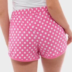 Outlet Ladies Spotted Jersey Shorts Women Shorts