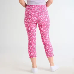 New Ladies Printed Bengaline Trousers Women Trousers | Bengaline