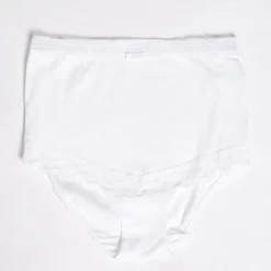 New Ladies Ribbed Full Brief Women Underwear
