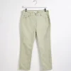 Discount Ladies Sage Colour Crop Jean Women Jeans