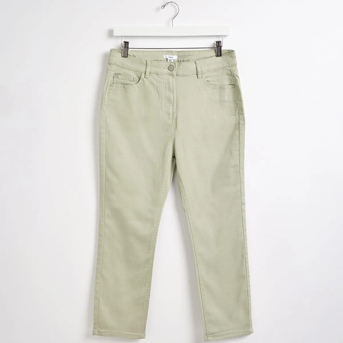 Discount Ladies Sage Colour Crop Jean Women Jeans