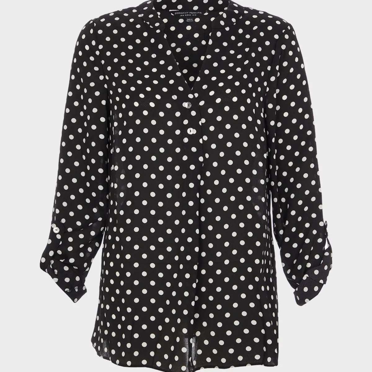 Hot Ladies Spot Blouse Women Shirts & Blouses