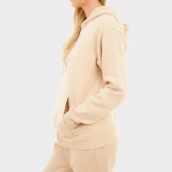 Fashion Ladies Stone Zip Through Hoodie Women Hoodies & Sweatshirts