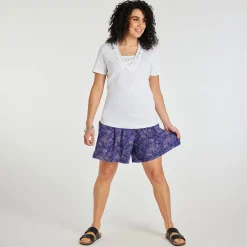 Sale Ladies Supersoft Printed Shorts Women Shorts