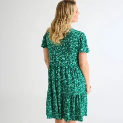 New Ladies Tiered Dress Women Dresses | Dresses