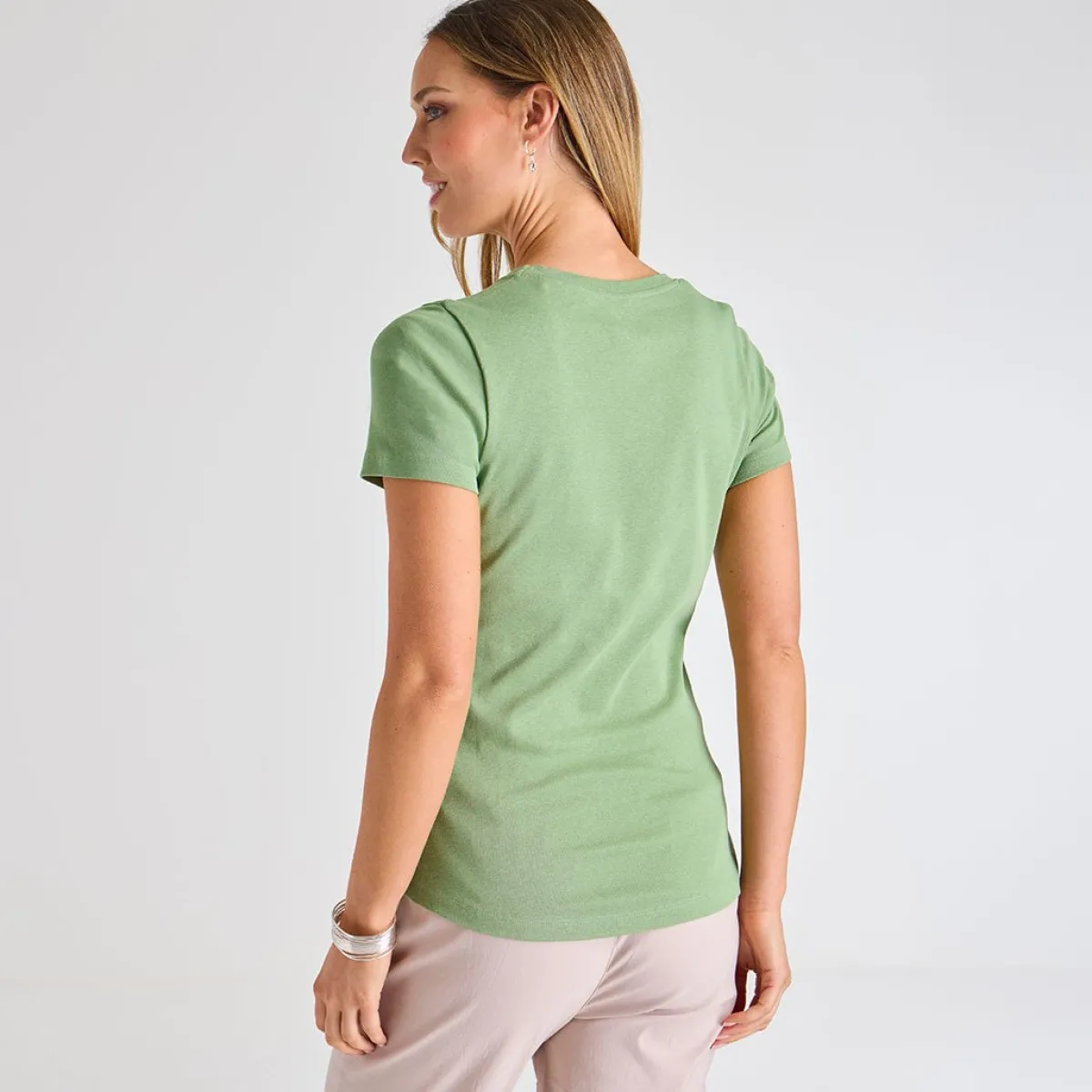 Discount Ladies Watercress Crew Neck T-Shirt Women Basics | T-Shirts