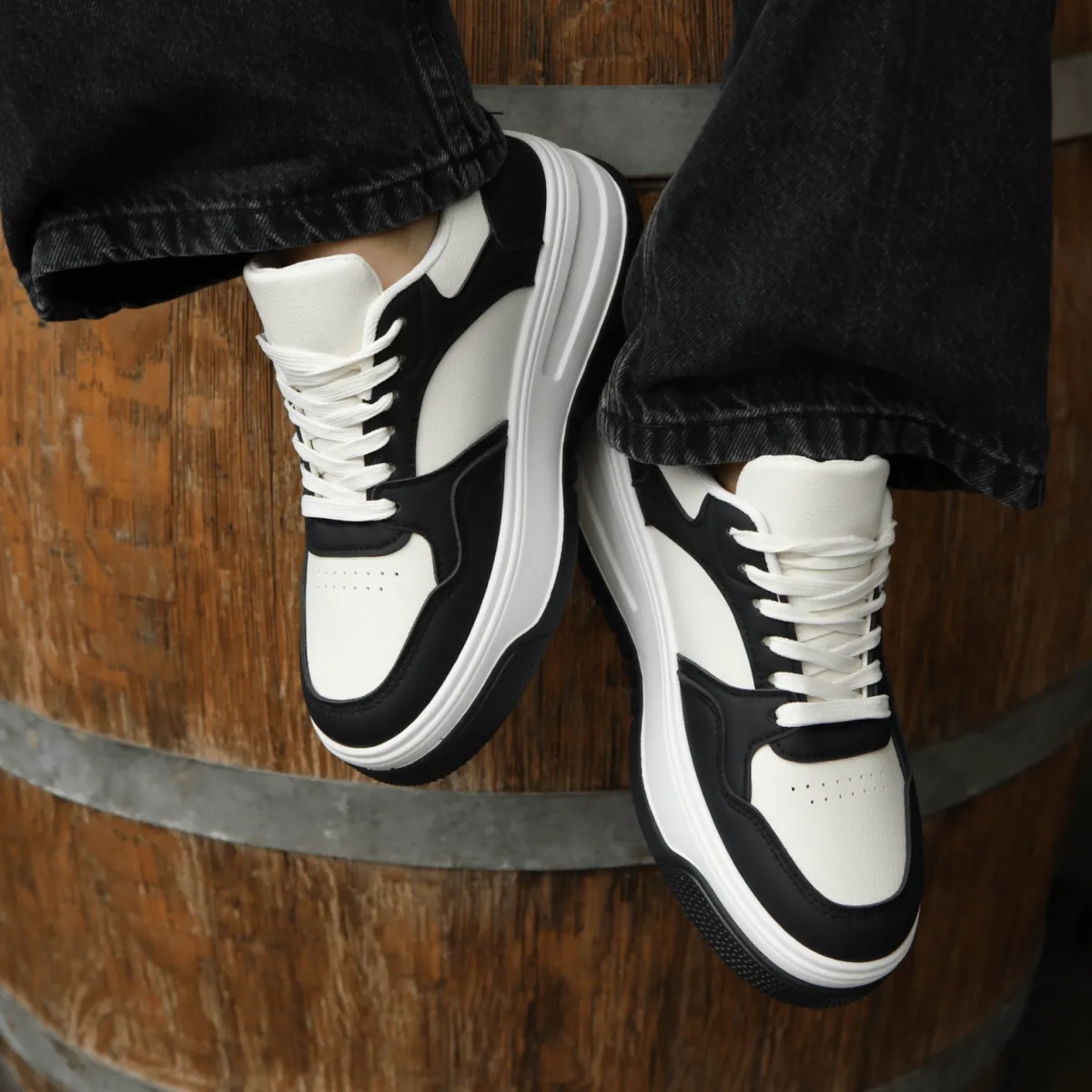 Fashion Ladies Skater Trainer Women Footwear
