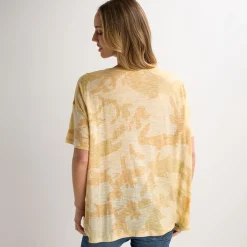 Clearance Ladies Camo Cotton Relaxed Tee Women T-Shirts
