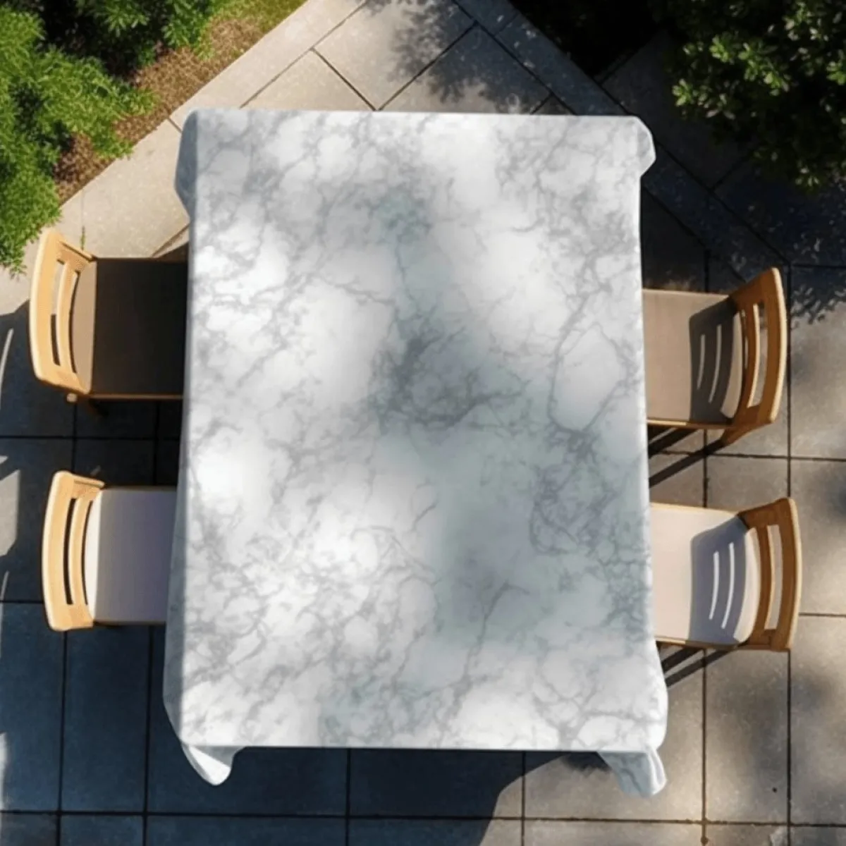 Outlet Marble effect tablecloth Tablecloths & Mats