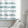 Discount Marble Wave Shower Curtain Curtains