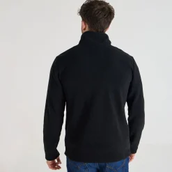 New Mens 1/4 Zip Fleece Knitwear