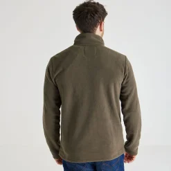 Outlet Mens 1/4 Zip Fleece Knitwear