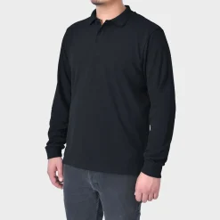 Online Mens Black Long Sleeve Top Sweatshirts & Hoodies