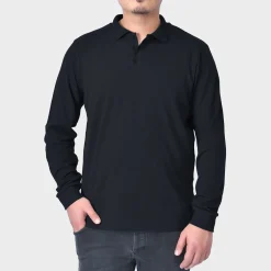 Online Mens Black Long Sleeve Top Sweatshirts & Hoodies