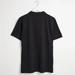 Fashion Men's Popcorn Texture Polo Shirts