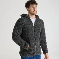 Best Mens Borg Zip Hoodie Sweatshirts & Hoodies