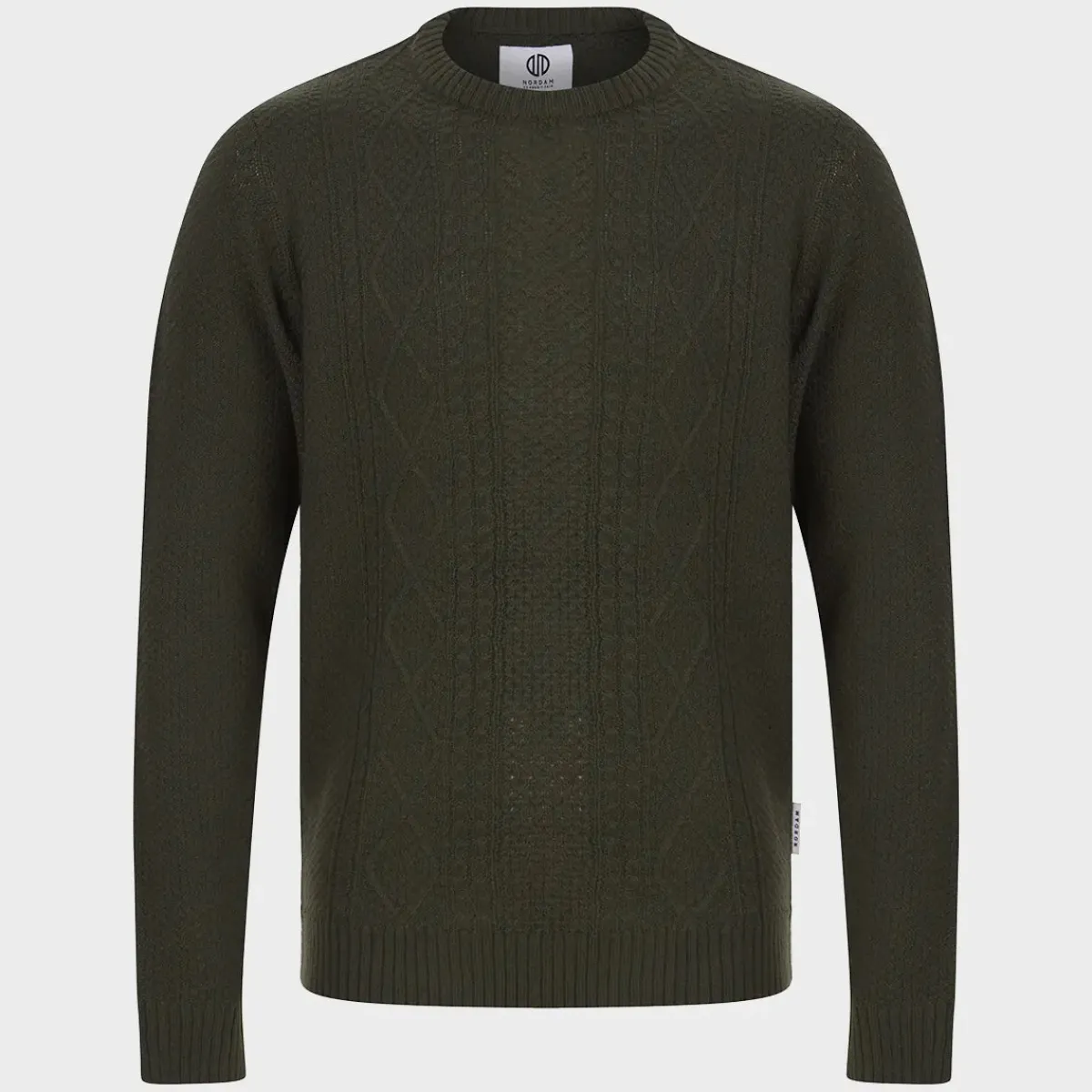 New Men's Cable Knit Jumper Knitwear