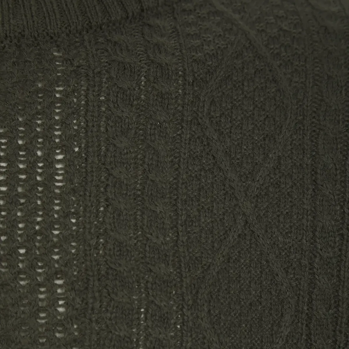 New Men's Cable Knit Jumper Knitwear