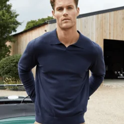 Online Mens Long sleeve Trophy Neck Jumper Knitwear | Sweatshirts & Hoodies