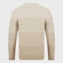 Outlet Men's Ombre Colour Block Sweater Knitwear