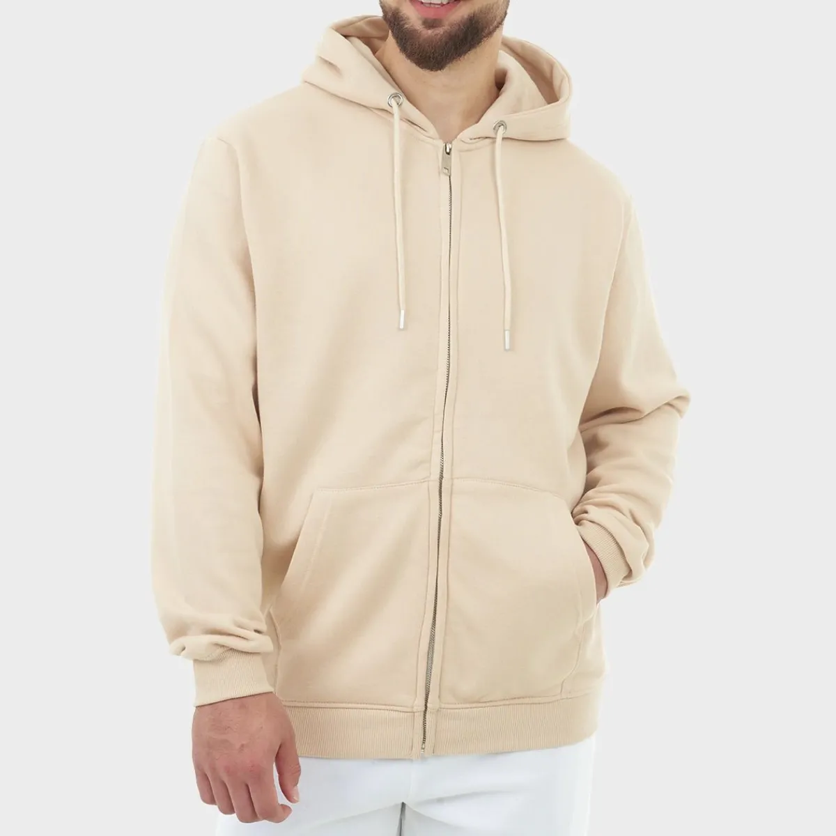 Hot Mens Stone Zip Hoodie Sweatshirts & Hoodies